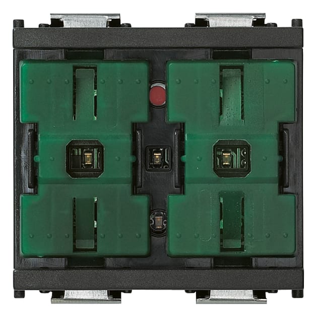 VIMAR - DUE PULSANTI BASCULANTI + RELE GRIGIO