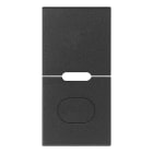 VIMAR - TASTO 1M PERS. PULSANTI SEMPLICI GRIGIO