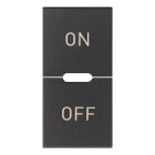 VIMAR - TASTO 1M SIMBOLI ON E OFF GRIGIO