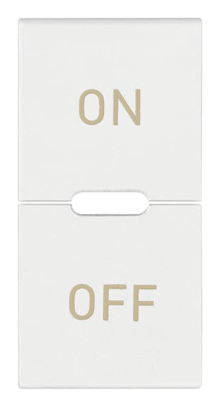 VIMAR - TASTO 1M SIMBOLI ON E OFF BIANCO