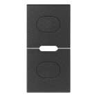 VIMAR - TASTO 1M PERS. PULSANTI BASCUL. GRIGIO