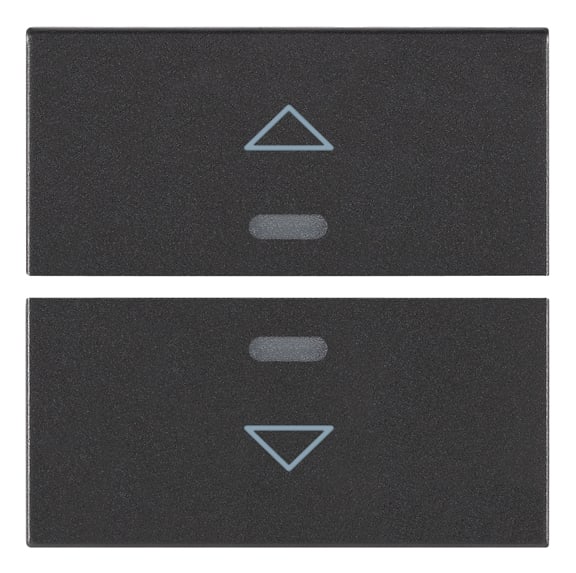 VIMAR - DUE MEZZI TASTI 2M SIMB. FRECCIA GRIGIO