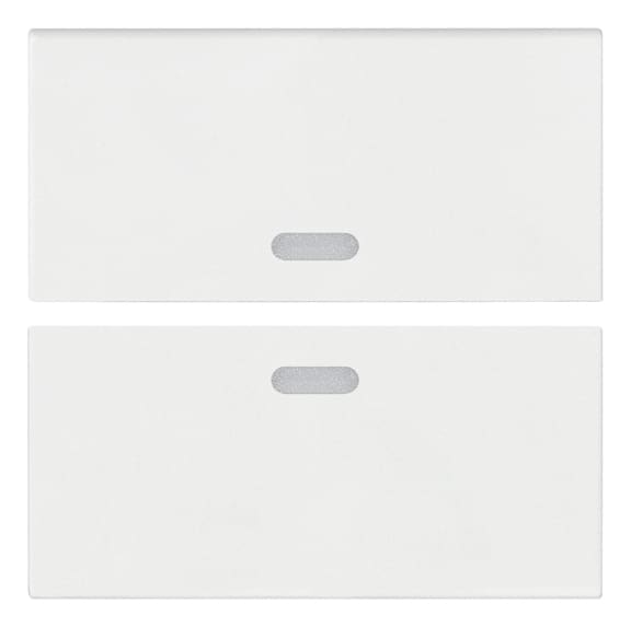 VIMAR - DUE MEZZI TASTI 2M NEUTRI BIANCO