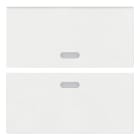 VIMAR - DUE MEZZI TASTI 2M NEUTRI BIANCO