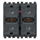 VIMAR - Ricambio Pulsanti Basculanti e Attuatore per Tapparella con Uscita a Relè, Compatibile con Motore 0,6-2A 120-230V~ e Tasti Intercambiabili