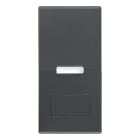 VIMAR - TASTO 1M PERS. PULSANTI SEMPLICI GRIGIO