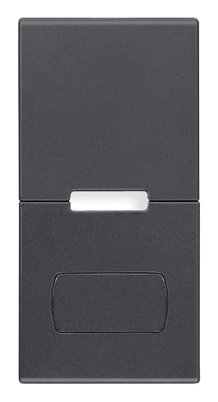 VIMAR - TASTO 1M PERS. PULSANTI SEMPLICI GRIGIO