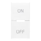 VIMAR - TASTO 1M SIMBOLI ON E OFF BIANCO