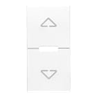 VIMAR - TASTO 1M SIMBOLO FRECCE BIANCO