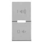 VIMAR - Tasto Intercambiabile Modulo Simboli Volume Regolazione Pulsanti Basculanti Next