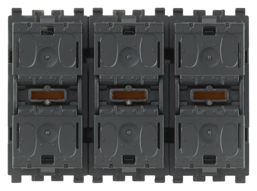 VIMAR - TRE PULSANTI BASCULANTI + RELE