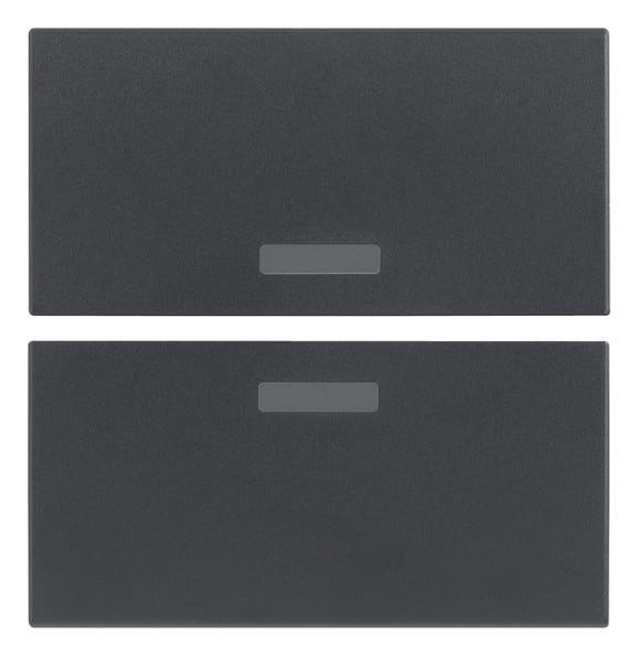 VIMAR - DUE MEZZI TASTI 2M NEUTRI GRIGIO