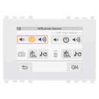VIMAR - TOUCH SCREEN COLORI 3M FULL FLAT BIANCO