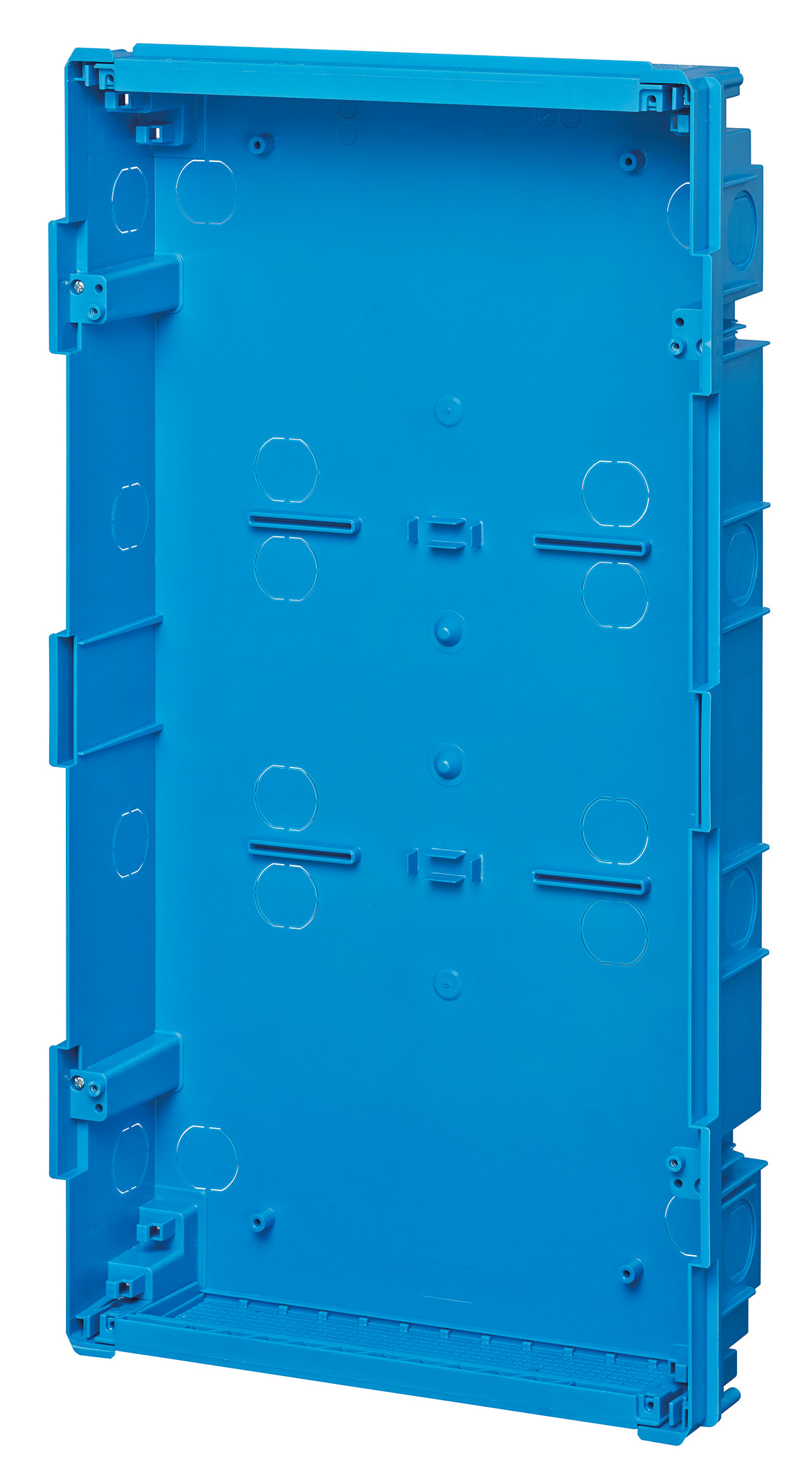 VIMAR - Scatola da Incasso Estetico 36 Moduli Azzurro per Pareti in Muratura 316x588x80 mm