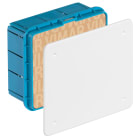 VIMAR - Scatola Derivazione Incasso 154x128x70mm con Coperchio Bianco e Viti Fissaggio Gw 650°C