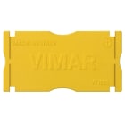 VIMAR - Separatore per scatole da incasso giallo V71303, V71304, V71305, V71306 - Vani elettricamente separati
