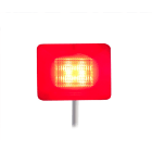 VIMO ELETTRONICA - INDICATORE POWERLED IP65 12/24VCC ROSSO KRO504R