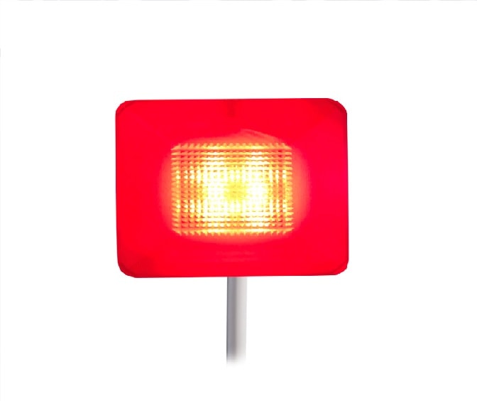 VIMO ELETTRONICA - INDICATORE POWERLED IP65 12/24VCC ROSSO