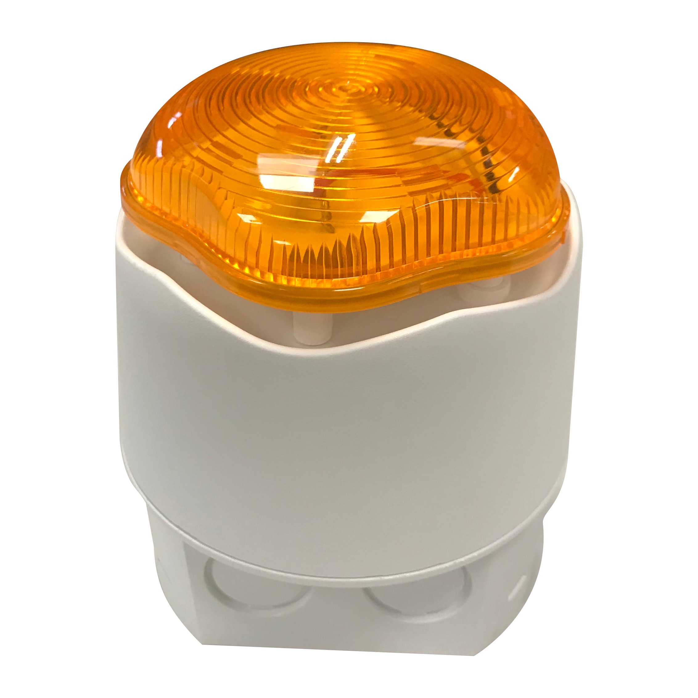 VIMO ELETTRONICA - Avvisatore lampeggiante a LED IP65. 12/24Vcc.Giallo
