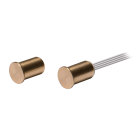 VIMO ELETTRONICA - VIBER-CON Inerziale + Contatto incasso NO Ferromag Corpo ottone 6 cond 30cm