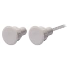 VIMO ELETTRONICA - VIBER-CON Inerziale + Contatto incasso Ferromag Corpo ABS bi fili 0.3m