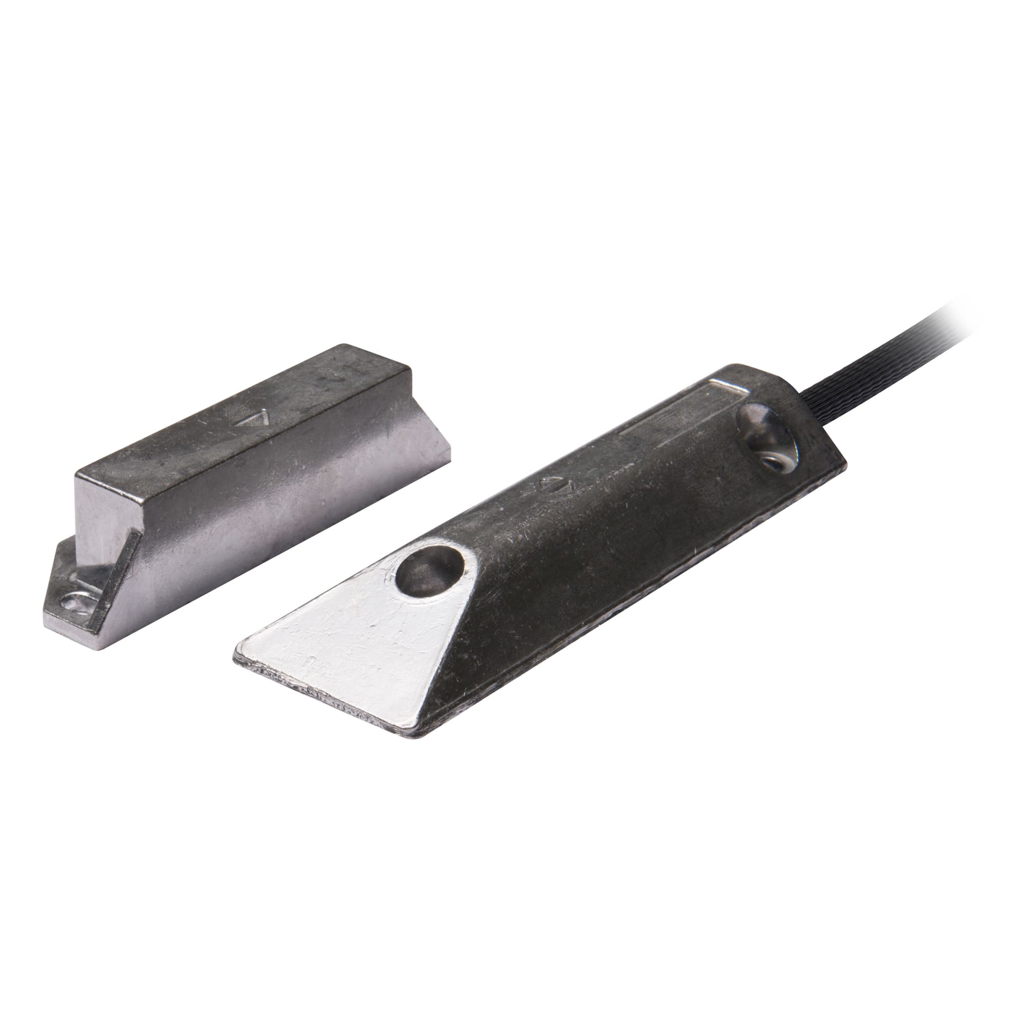 VIMO ELETTRONICA - Contatto magnetico per porte basculanti Cavo 4 poli 3 m Certif.G. 2 Cl. IV