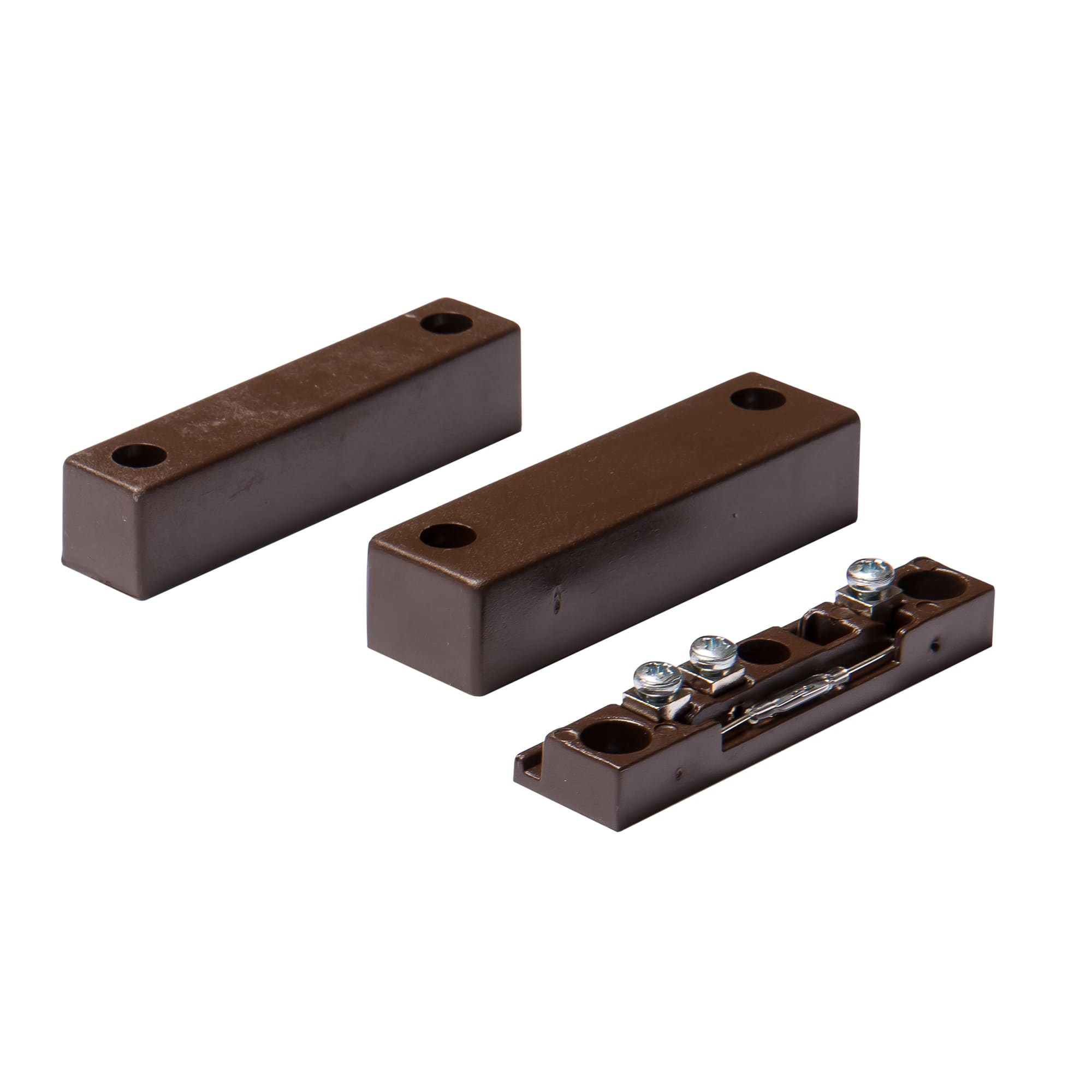 VIMO ELETTRONICA - Contatto con terminali a vite protetti ABS marrone