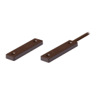 VIMO ELETTRONICA - Contatto ultrapiatto ad alta portata ABS marrone largh 12 mm cavo 3m