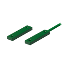 VIMO ELETTRONICA - Contatto   ultrapiatto ad alta portata ABS verde largh 12 mm cavo 5m