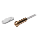 VIMO ELETTRONICA - Contatto incasso ottone testa filettata Ø10mm Magnete CTM100