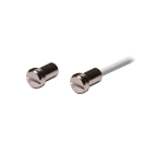 VIMO ELETTRONICA - Contatto incasso in ottone basso profilo Ø10mm cavo 4p. 1m G.2 C.IV