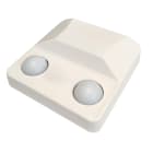 VIMO ELETTRONICA - Segnalatore semaforico 2 LED rosso - verde 20mm 12/24Vcc fisso/lampeggiante + buzzer