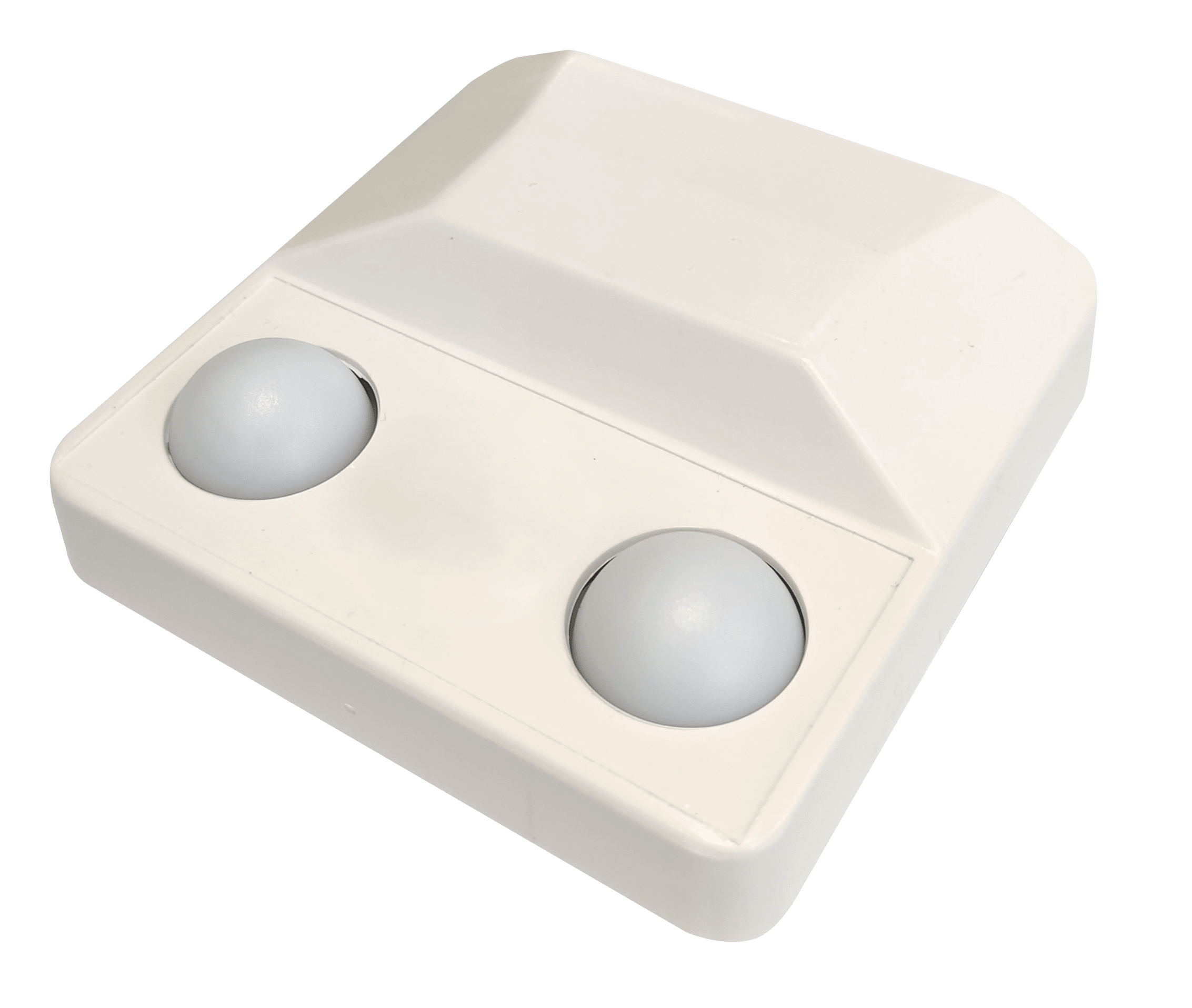 VIMO ELETTRONICA - Segnalatore semaforico 2 LED rosso - verde 20mm 12/24Vcc fisso/lampeggiante