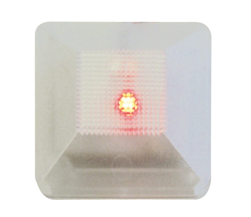 VIMO ELETTRONICA - Ripetitore ottico con LED giallo ad alta intensità 12/24Vcc con basso assorbimento.