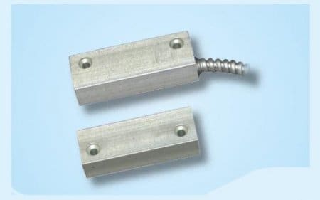 VIMO ELETTRONICA - CONTATTO PORTE FERR.GUAINA ACCIAIO 1,5M