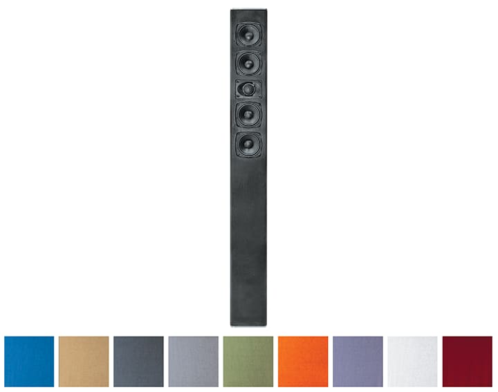 VIVALDI - VIVALDI DESIGN_DIFF 165W/8OHM BLACK KEOPE.S160