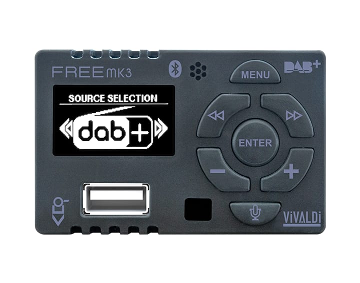 VIVALDI - VIVALDI GIOVE_HIFI 25+25W BTI BLACK+ DAB