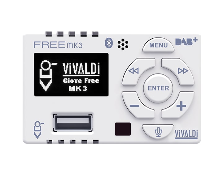 VIVALDI - VIVALDI GIOVE_HIFI 25+25W BTI WHITE+DAB