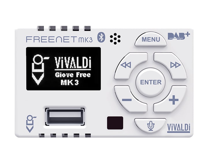 VIVALDI - VIVALDI GIOVE_HIFI 25+25W RS485 DAB WHIT