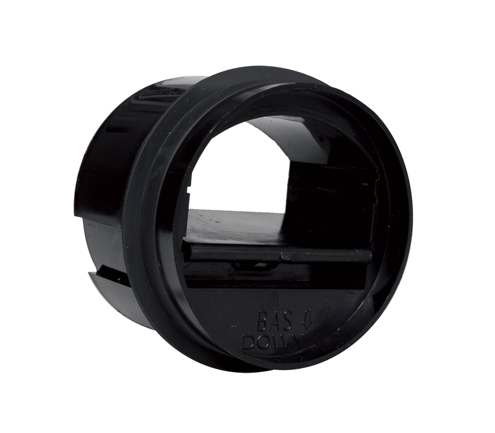 VORTICE - RD 300 M/H D.200 (2351), regolatore di flusso Ø 200 in termoplastico, max 60°C, guarnizione in gomma, attivato da pressioni 50-200 Pa.