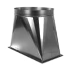 VORTICE - Raccordo rettangolare tondo 400 per sistemi di ventilazione e condizionamento, ideale per connessioni efficienti e sicure.