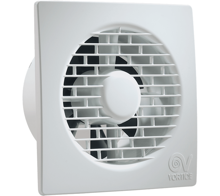 VORTICE - MF 120/5 LL aspiratori elicoidali da muro resina plastica UV resistente diametro 120 mm motore protetto portata 175 m3/h valvola anti-ritorno