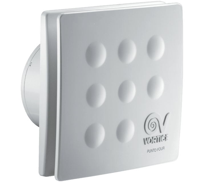 VORTICE - MFO 120/5 aspiratori elicoidali da muro in resina plastica resistente UV, diametro 120 mm, motore protetto, portata 175 m3/h, velocità regolabile.