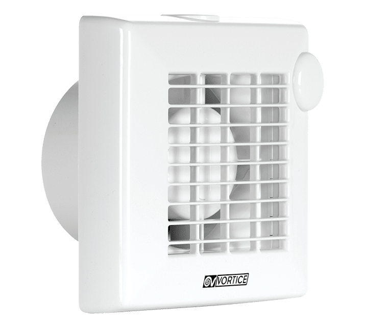 VORTICE - M 150/6 aspiratori elicoidali da muro in resina plastica UV resistant, diametro 150 mm, motore protetto, portata 335 m3/h, velocità regolabile.