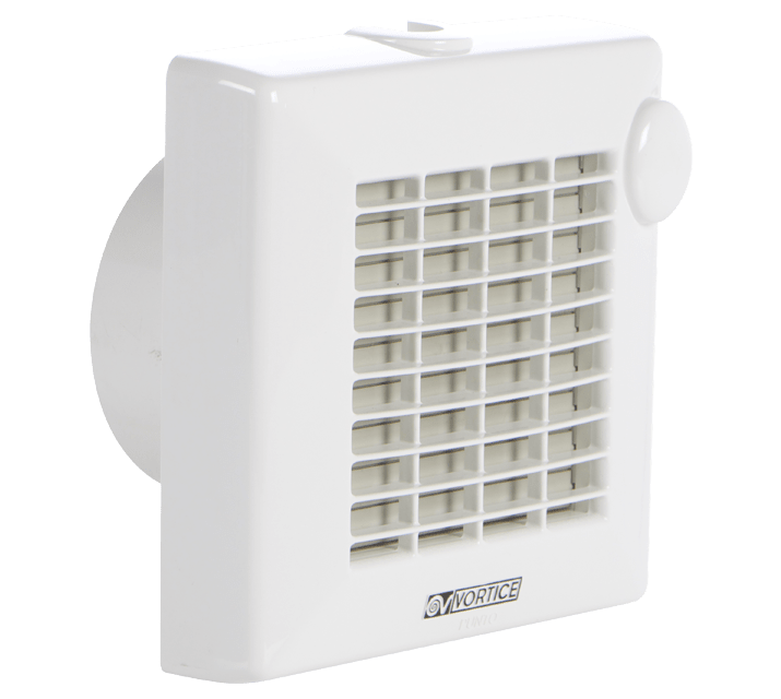 VORTICE - M 150/6 AT aspiratori elicoidali da muro resina plastica UV resistant diametro 150 mm motore protetto portata 335 m3/h timer 3-20 alette automatiche