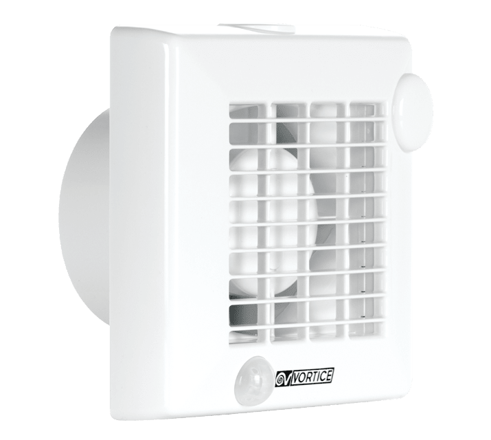 VORTICE - M 150/6 A PIR aspiratori elicoidali da muro resina plastica UV resistant diametro 150 mm motore protetto portata 335 m3/h sensore infrarossi timer