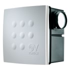 VORTICE - Micro 100 I aspiratori centrifughi da incasso in resina ABS bianca e PP nera, diametro 100 mm, motore a 2 velocità con girante e bronzine.