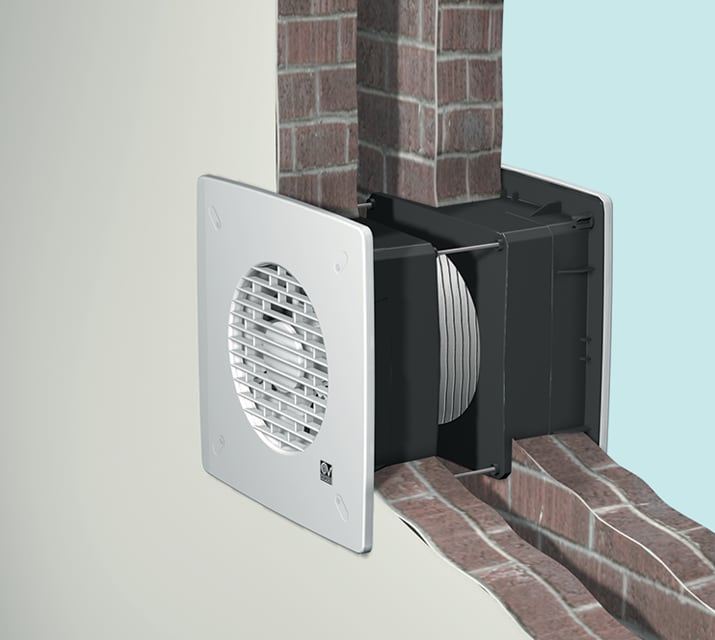 VORTICE - Kit ml 150/6 muro largo, incasso profondo, ideale per installazioni a scomparsa, garantisce solidità e durata. Perfetto per spazi ridotti.
