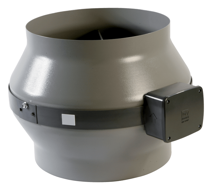 VORTICE - CA 200 MD E aspiratori centrifughi assiali in acciaio, involucro verniciato, diametro 200 mm, 3 velocità, motore protetto, sensori remoti.