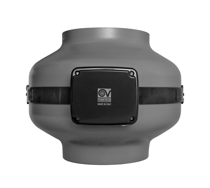 VORTICE - CA 160 ES aspiratori centrifughi assiali in acciaio a risparmio energetico con motore ec, diametro 160 mm, staffe incluse, velocità regolabile.